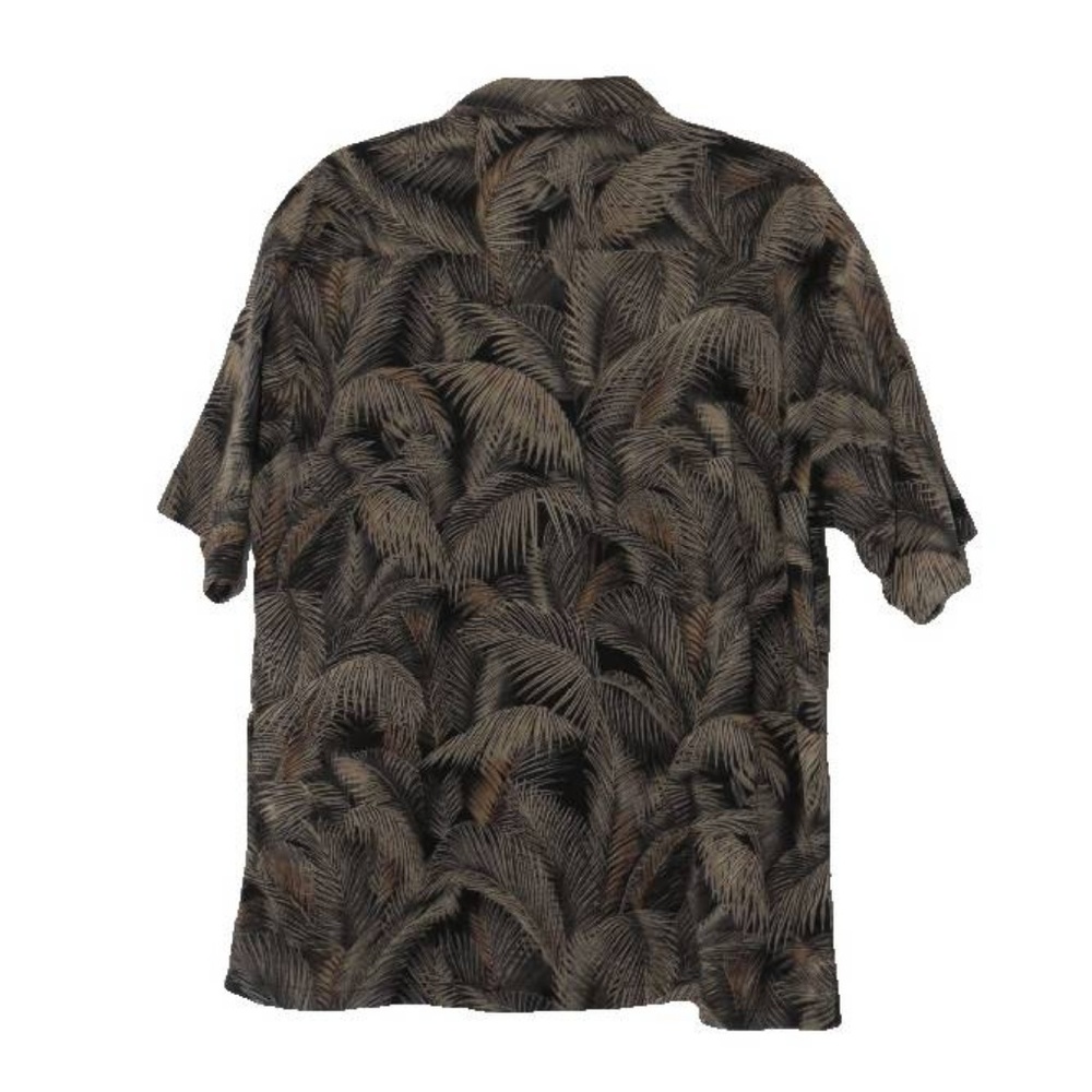 TORI RICHARD Mens L TROPICAL BUTTON SHIRT Pocket - Picture 5 of 5